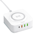 Power Station with Wireless Battery Charger for Samsung Galaxy S24 FE