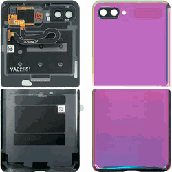 Samsung Galaxy Z Flip Back Glass Battery Cover Door Housing
