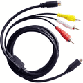 Sony DCR-DVD108 AV Audio Video Cable Cord