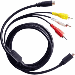Sony Handycam DCR-IP55 AV Audio Video Cable Cord