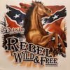 REBEL WILD & FREE HORSE #1341