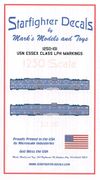 1250-101 USN Essex Class LPH Decck Markings