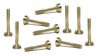 CH126 2.2x13mm Large head Brass Screws 10pcs