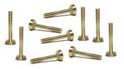 CH126 2.2x13mm Large head Brass Screws 10pcs