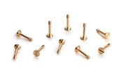 CH129 2x11mm Large Head Brass Screws 10pcs