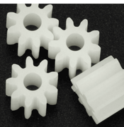 SC1009 Nylon 9T  Pinion 4pcs.