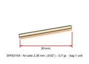 SP053104 Combi Plus Axle Tube 30mm 3/32  for axles