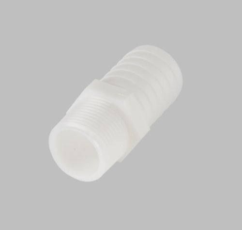 DCI 1/2" MPT x 1/2" Barb Adapter, Plastic