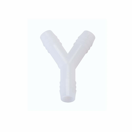 DCI 1/2" Barbed Y, Plastic