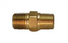 DCI 1/4" MPT Hex Nipple