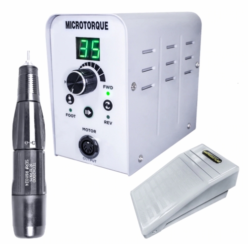 Microtorque Control Box with 35, 000 RPM Handpiece (with Variable Pedal)