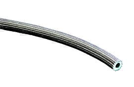 DCI Saliva Ejector Tubing, 13/64" I.D., Braided Gray; Roll of 100ft
