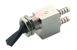 DCI Rear Ported Valve, 2-Way, Black