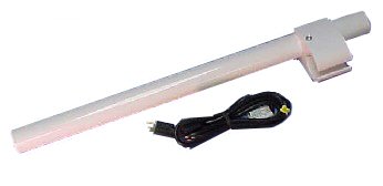 DCI Light Post Extension, 24", Pelton & Crane Bushing, White