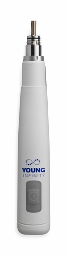 Young� Infinity Cordless Handpiece Replacement � White, Ergonomic Dental Handpiece