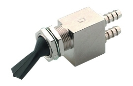 DCI Rear Ported Valve, 3-Way, Black