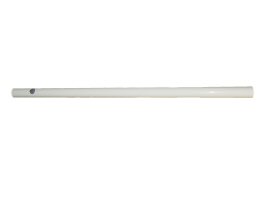 DCI Post, Light, 48" x 2" OD, White
