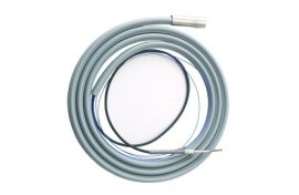 DCI Fiber Optic Tubing w/ Ground Wire, 6' Tubing, 8' Bundle, Gray
