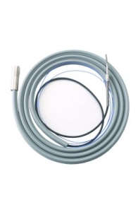 DCI Fiber Optic Tubing w/ Ground Wire, 7' Tubing, 14' Bundle, Gray
