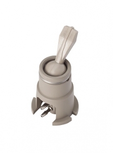 DCI Foot Control Toggle Assy, 3-Way, Dark Surf, A-dec, Midmark