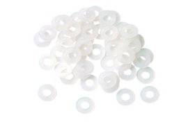 DCI Washer, Nylon, .142 ID x .312 OD; Pkg of 50
