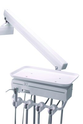 DCI Alternative Arm Mounted Automatic Control for 3 HP w/Tray & White Flex Arm