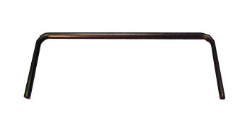 DCI Holder Bar, U-Shaped, 16", Gray