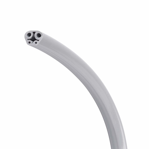 DCI FC Tubing, 4 Hole, Poly Asepsis Gray