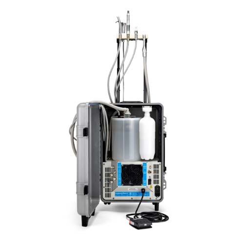 Aseptico ADU17X Express Portable Dental Unit 1 handpiece connection