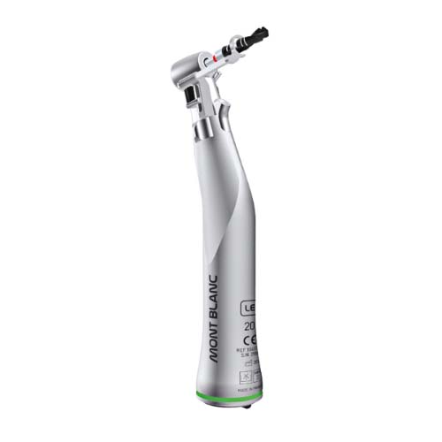 Aseptico AHP-85MBFO-CX 20:1 Mont Blanc Dental Implant Handpiece with Depth Gauge and Fiber Optics