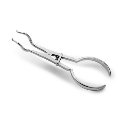 Aseptico I-13 Dental Dam Forceps - Ivory