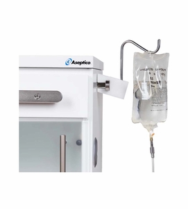 Aseptico Motor and IV Bag Holders for ATC-16 Deluxe Operatory Cart