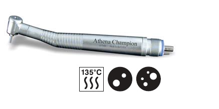 Athena Champion AC5000-4S Standard Head Dental Handpiece � Includes Bur Tool, 4-Hole Connection