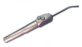 Autoclavable Syringes - Continental Style With Black Straight Tubing (7')