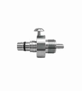 Automatic lubrication station adapter from 4 hole to Bien Air attachments connection handpiece