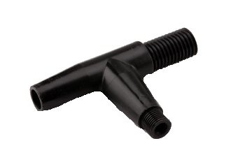 Bag Tee Assembly for Screw on 3-Liter Bag (MDT #3-70-0266-10)