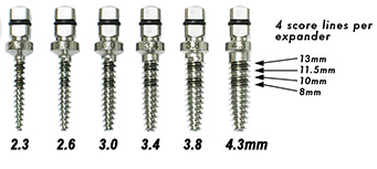 Bone Expander Screws