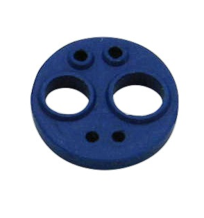 Blue End Gasket, fits 4 hole or 6 pin, 10 pcs./1 pkg.