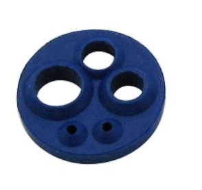 Blue End Gasket, 5 hole, 1 pkg.