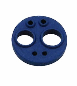 Blue End Gasket, fits 4 hole or 6 pin, 10 pcs./1 pkg.