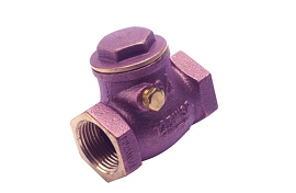DCI Brass Swing Check Valve, 3/4"