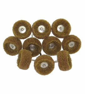 Brown Coarse Orthodontic Polishing Buff (Pkg. of 10 pcs.)