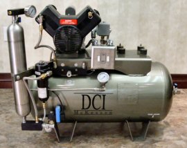 C Series Oil-Less Air Compressors - 10 Gal Tank / 115 Vac