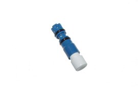 DCI Push Button Valve Replacement Cartridge, Momentary, 3-Way, Normally Closed, Blue w/ Gray Button