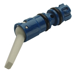 DCI Toggle Valve Replacement Cartridge, On/Off, 3-Way, Normally Closed, Blue w/ Gray Toggle
