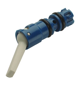 DCI Toggle Valve Replacement Cartridge, On/Off, Side Ported, Momentary, 3-Way, Normally Closed, Blue