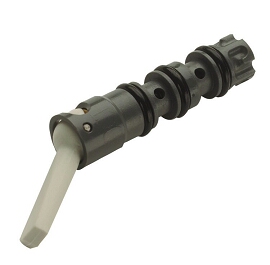 DCI Toggle Routing Valve Replacement Cartridge, On/Off, Red w/ Gray Toggle