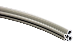 DCI HP Tubing, 4 Hole, Coiled Gray