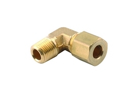 DCI 1/4" Compression Tube x 1/8" MPT Elbow