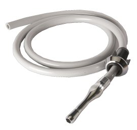 DCI Counter Top Mounted HVE, Nickel Bezel